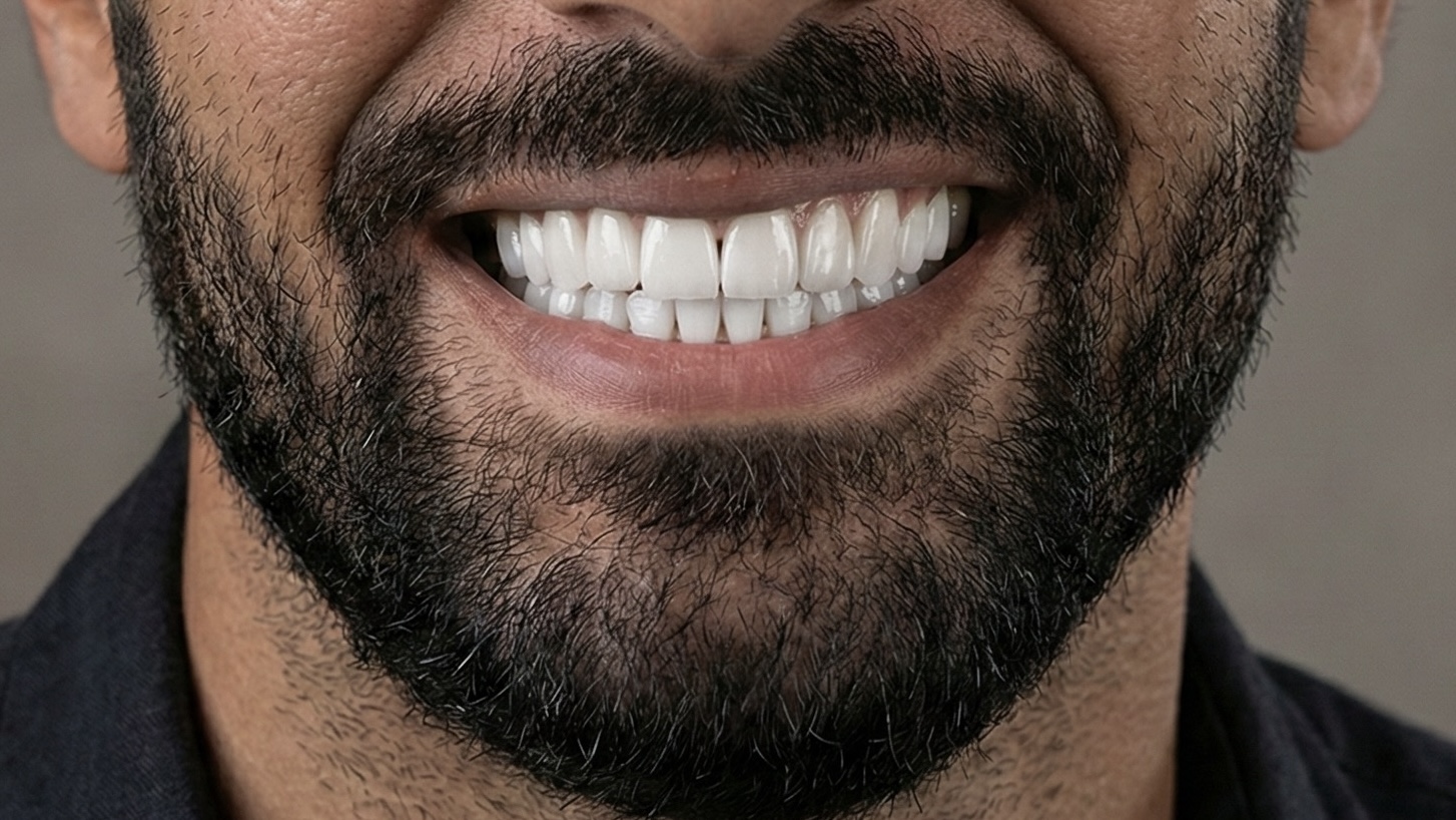 نمونه عکس صحیح لبخند (نمونه اول)